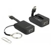 USB-C į VGA adapterių komplektas su raktų žiedu