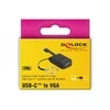 Delock USB-C į VGA adapteris pakuotėje