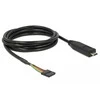 USB-C į TTL 5V konverterio laidas su 6 kontaktų jungtimi