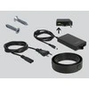 DELOCK USB 3.0 šakotuvas, 2 prievadų, USB-A + 1 USB-C, greito įkrovimo, stalviršio tvirtinimas, Ø 60 mm (tik įkrovimas)
