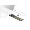 Delock keitiklis, skirtas M.2 NVMe PCIe SSD su USB 3.1 Gen 2