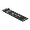 „Delock PCI Express x1 zu M.2 Key M“ adapteris