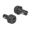 Delock automobilinis įkroviklis USB Type-C™ PD 3.0 ir USB Type-A su 63 W