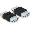 Delock Adapteris 4 kontaktų Molex lizdas-lizdas