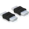 Delock Adapteris 4 kontaktų Molex lizdas-lizdas