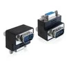 Adapteris AV Delock D-Sub (VGA) - D-Sub (VGA) juoda (65247)