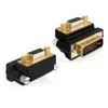 ADAPTER DVI-I(M)(24+5) DUAL LINK->VGA(F) KAMPINIS 270" JUODA DELOCK
