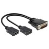 Delock Adapteris DMS-59M- 2X HDMI
