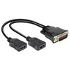 DMS-59 į 2x HDMI adapteris