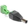 ADAPTERIO TERMINALO BLOKAS 2 PIN->DC 2,1X5,5MM(M) DELOCK
