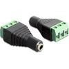 ADAPTERIO TERMINALO BLOKAS 3 KAIŠTIS->JEKCAS 3,5 mm(F) DELOCK