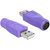DELOCK A tipo USB adapteris > PS/2 moteriška