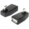 Delock Adapteris USB micro-B Stecker > USB 2.0-A Buchse OTG 270° gewinkelt