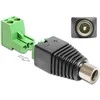 Delock adapterio gnybtų blokas > DC 2,5 x 5,5 mm lizdas