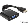 DELOCK Adapteris HDMI-A male > VGA female juodas