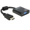 DELOCK Adapteris HDMI-A male > VGA female juodas
