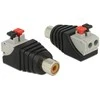 AV adapteris Delock Terminalo blokas Juodas (65565)