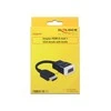 Delock adapterio kabelis HDMI-A kištukas > VGA lizdas su garsu