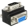 Delock DB- 9 - DB- 9, Juoda (65593)