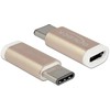 Delock adapteris USB 2.0 Micro-B moteriškas > USB Type-C™ 2.0 vyriškas vario spalvos