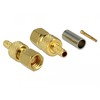 Delock SMC Stecker zum Crimpen RG-179 / RG-187