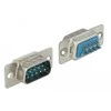 Delock Steckverbinder Sub-D 9 Pin Stecker Metall