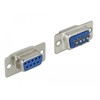 Delock Steckverbinder Sub-D 9 Pin Buchse Metall