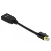 DELOCK Mini DisplayPort 1.4 į DisplayPort adapteris su fiksatoriumi 8K 60 Hz