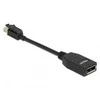 DELOCK Mini DisplayPort 1.4 į DisplayPort adapteris su fiksatoriumi 8K 60 Hz