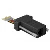 Delock Adapteris Sub-D 9 Pin Buchse zu RJ45 Buchse Montagesatz juodas