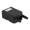 Delock Adapteris Sub-D 9 Pin Stecker zu Terminalblock 10 Pin mit Gehäuse