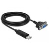 Delock Adapteris USB 2.0 Type-A iki 1 x serijos RS-232 DB9