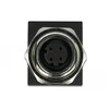Delock Netzwerkadapter M12 4 Pin D-kodiert Buchse zu RJ45 Buchse