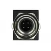 Delock Netzwerkadapter M12 4 Pin D-kodiert Stecker zu RJ45 Buchse