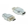 „Delock Thunderbolt™ 3“ / USB Type-C™ 8K 30 Hz magnetinis adapteris, vyriškas ir moteriškas
