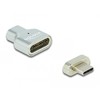 „Delock Thunderbolt™ 3“ / USB Type-C™ 8K 30 Hz magnetinis adapteris, vyriškas ir moteriškas