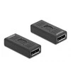 Delock DisplayPort 1.2 adapteris, moteriškas ir moteriškas lyties keitiklis su 20 kaiščiu