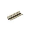 Delock kaiščio antraštė 20 kaiščių, žingsnis 1,27 mm, 1 eilutė, kampinis, 5 dalys