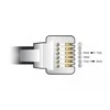 Delock adapterio kabelis USB Type-A į serijinį RS-232 RJ12 2 m