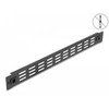 Delock 66985 - Vented blank panel - Juodas - Metal - 1U - 44 mm - 48.2 cm