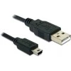 Delock Atrakinimo kabelis USB 2.0-A > USB mini-B 5 kontaktų 1 m vyriškas / vyriškas