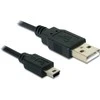 Delock kabelis USB 2.0-A kištukas > mini B 5 kontaktų kištukas 3 m