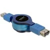 DELOCK Cable USB 3.0 plėtinys A/A ištraukiamas