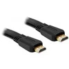 Delock kabelis HDMI A vyriškas > HDMI A vyriškas plokščias 3 m
