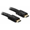 Delock kabelis HDMI A vyriškas > HDMI A vyriškas plokščias 3 m