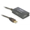 Sonstige Delock USB 2.0 ilgintuvas 10 m aktyvus su 4 prievadų šakotuvu