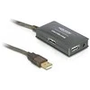 Sonstige Delock USB 2.0 ilgintuvas 10 m aktyvus su 4 prievadų šakotuvu