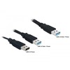 DELOCK kabelis USB 3.0 Y 1x USB 3.0-A ST+ USB 2.0-A ST 60cm