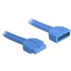 Delock prailginimo kabelis USB 3.0 kontaktų antraštė, vyriška / moteriška