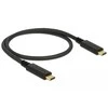 Delock USB 3.1 Gen 2 (10 Gbps) C tipo iki C tipo 0,5 m 3 A E-žymeklis